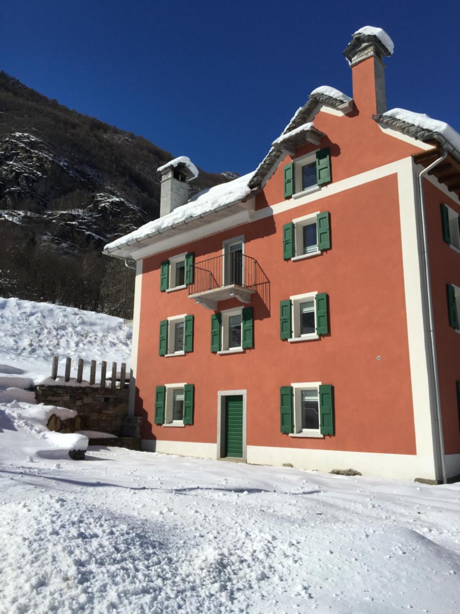 Myverzasca Resort Casa Rossa Brione  Exteriér fotografie