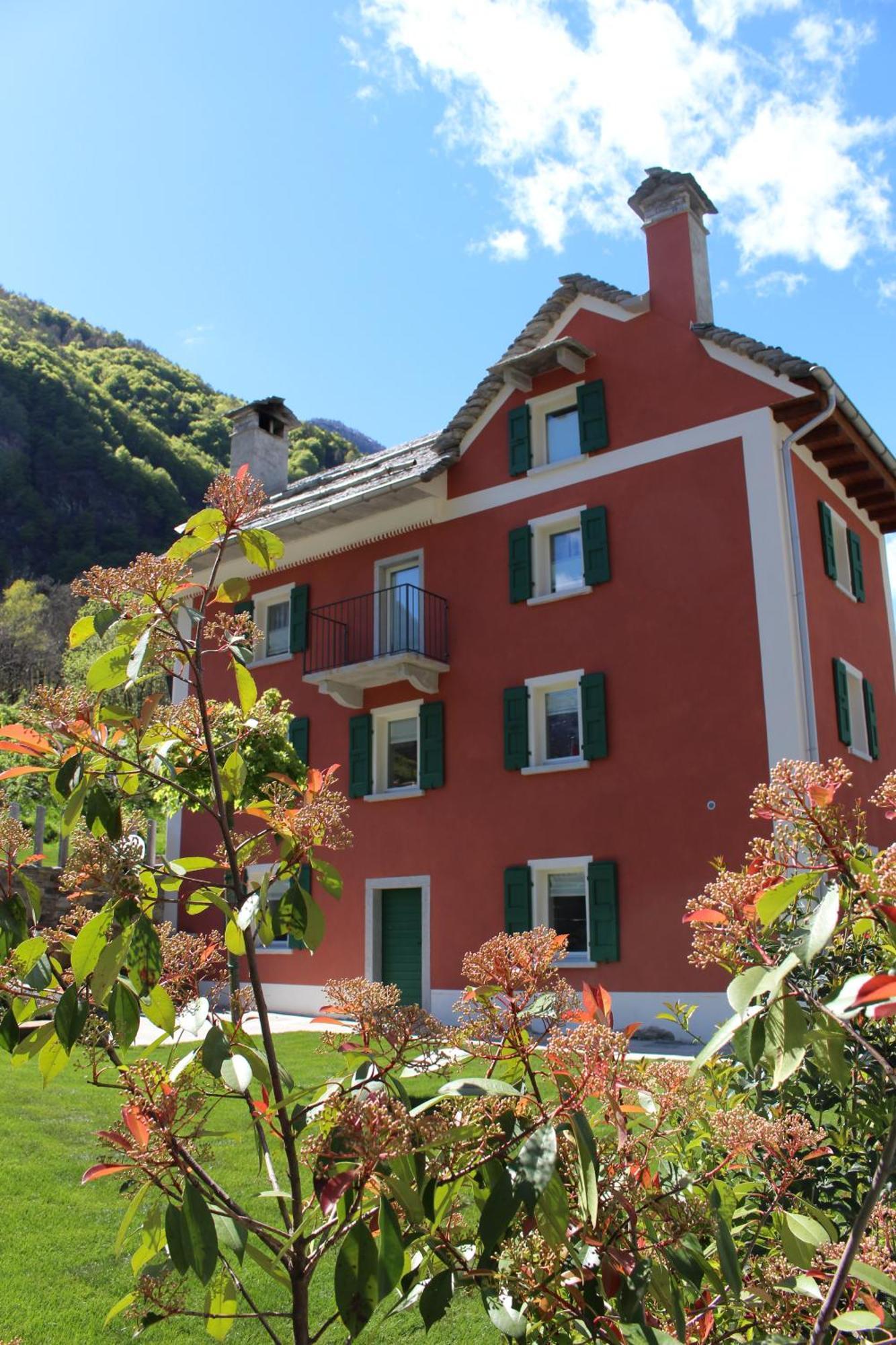 Myverzasca Resort Casa Rossa Brione  Exteriér fotografie