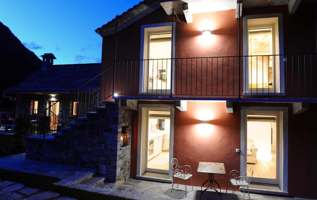Myverzasca Resort Casa Rossa Brione  Exteriér fotografie